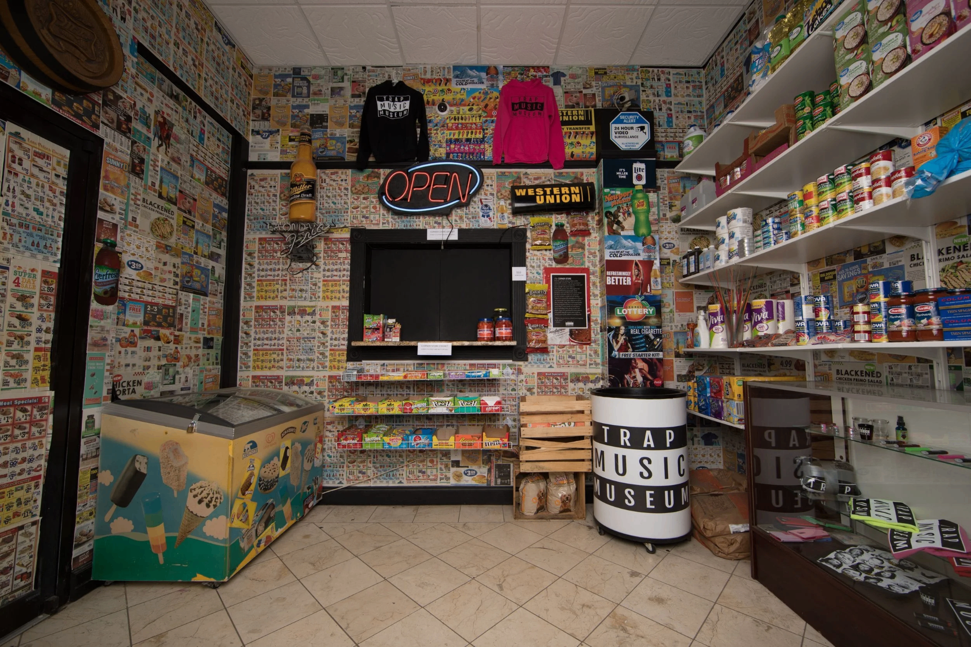 Trap Music Museum interior